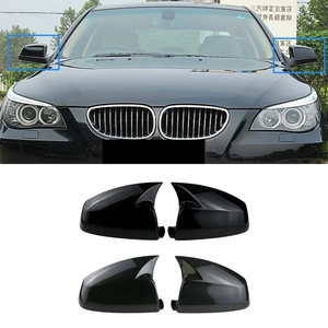 ฝาครอบกระจกมองข้างรถยนต์ ป้องกันรอยขีดข่วน สำหรับ BMW ซีรีส์ 5 รุ่น E60 E61 E63 E64 ปี 2007-2010 ชุดแต่งรถยนต์ อุปกรณ์ตกแต่งรถยนต์ - Product Image 1