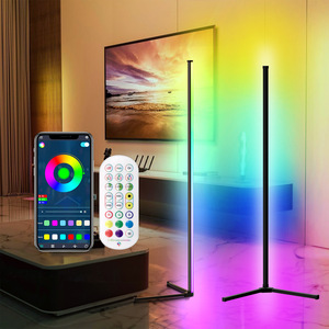 Tuya Wifi Symphony Corner Floor <strong>Lamp</strong> <strong>with</strong> RGBIC <strong>LED</strong> Light Source for <strong>Bluetooth</strong> Remote Control for Bedroom Decorative Lighting - Product Image 1