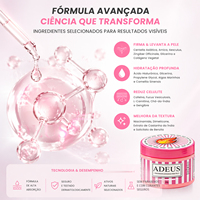 Crème Hydratante Corporelle Végane de Nuit ADEUS, 300g, Haute Qualité, Meilleure Vente, Soin de la Peau, Personnalisable en Usine, Vente en Gros