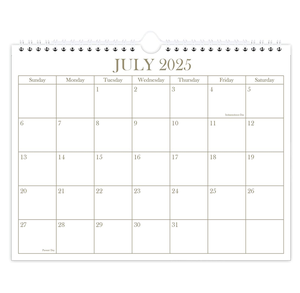 2025/2026 Custom Multicolor Standing Flip Desktop Paper Calendar for Display Decoration Office Use and Promotion