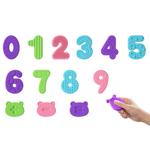 Jouet à presser en silicone 3D arc-en-ciel mignon et doux pour enfants, jouets anti-stress - Product Image 6