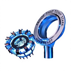 <span class=keywords><strong>Marvel</strong></span> <span class=keywords><strong>Legends</strong></span> <span class=keywords><strong>Iron</strong></span> Arc Reactor Y Stark Heart Chest Lamp Avengers Figura Periférica Modelo de Metal Juguete Regalo - Product Image 4
