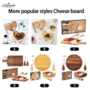 लोकप्रिय कारखाने की कीमत मिनी कैसिया दिल के आकार का पनीर बोर्ड शादी के लिए चाकू के साथ सेट वैलेंटाइन डे क्रिसमस - Product Image 5