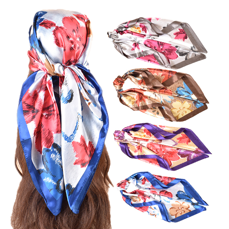 4Pcs Grey Brown Purple Blue
