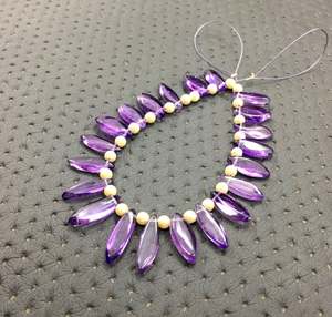 21 Pièces Top Qualité 1 Brin Février Pierre De Naissance Naturel Améthyste Lisse Marquise Forme Briolette Perles En Gros - Product Image 4