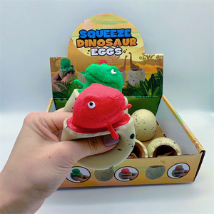 Juguete de Descompresión con Forma de Huevo de Dinosaurio de Material TPR de la Fábrica HAPU, Juguete de Pascua - Product Image 3