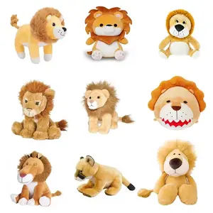 Giocattolo di peluche personalizzato di alta qualità bambola di peluche con leone giocattolo giocattolo giocattolo giocattolo di peluche personalizzato produttore di peluche