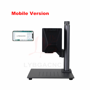 Macchina per Marcatura Laser a Fibra 20W con Controllo Mobile per Incisione e Taglio Colorato su Gioielli, Metallo, Acciaio, Marcatore Computerizzato 110x110MM 220V - Product Image 4