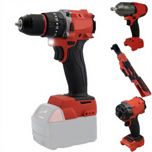 Juego de Herramientas Eléctricas 4 en 1 de Alto Rendimiento, Taladro, Llave de Impacto, Destornillador, Trinquete, para Reparaciones Industriales, Automotrices y Proyectos de Bricolaje - Kit MWK-4-1 4 en 1 - Product Image 2