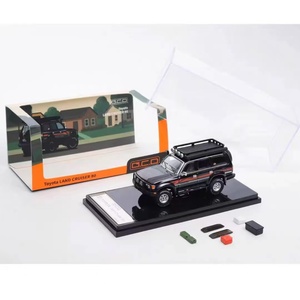 Pre-pedido <span class=keywords><strong>GCD</strong></span> Land Cruiser LC80 versión todoterreno modificada 1:64 modelo de vehículo de aleación - Product Image 6