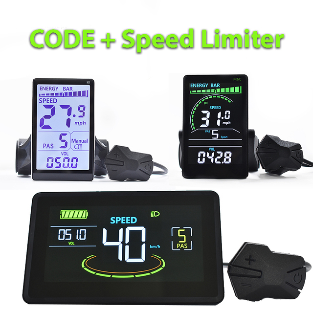 1 Piece Minimum Order Code and Kill Switch Electric Bicycle Computer for Road Bike Ebike Cycling Odometer Cycling Computer