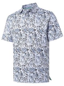 2025 Design logo Surdimensionné Impression Sublimation Polyester Spandex T-shirt de golf personnalisé Pull à carreaux à séchage rapide Polo imprimé - Product Image 6