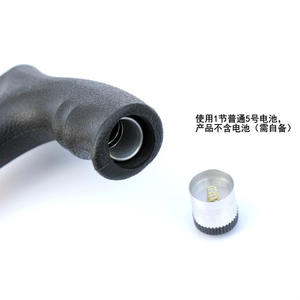 Bastón Retráctil de Dos Secciones de Aleación de Aluminio Cleye con Luz, Ajustable, Plegable, para Exteriores, para Personas Mayores - Product Image 2