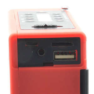 Radio Portátil Mini de Plástico con Interfaz USB y Pantalla Digital para Ejercicios Matutinos de Personas Mayores - Product Image 5