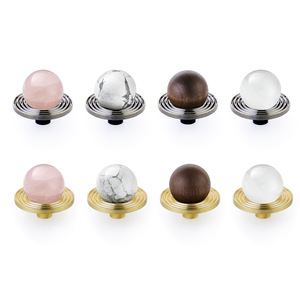 Copper Luster Saturn Ring <b>Cabinet</b> Knob Brass Spherical Drawer Handle For Wardrobe Furniture Decor - Product Image 1