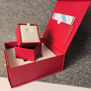 Cao cấp đồ trang sức sang trọng đồng hồ vòng cổ bảo vệ từ hộp giấy với khóa carton thiết kế - Product Image 2