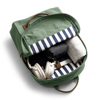 Sac à dos en toile imperméable pour femme d'extérieur Sac à dos de voyage unisexe portable 18L Anti-vol Sac à dos pliable pour la journée