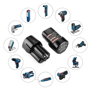 Double Pack Powerful 12V Multi-capacity Lithium-Ion Battery Compatible With Bosch 12V <strong>Tool</strong> - Product Image 5
