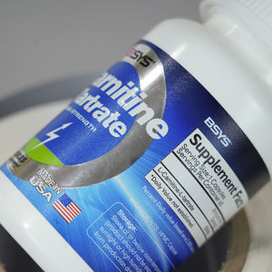 Personalizado Impresso Saúde Medicina Farmácia Garrafa Logo Etiqueta Etiqueta Etiqueta Suplemento Nutrição Vinil Vitamina Pílula Embalagem Etiquetas - Product Image 4