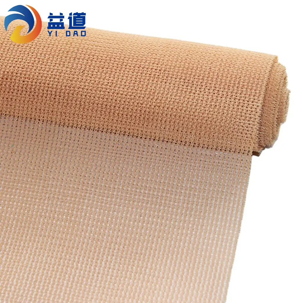 High Quality 340gsm 3*50m Beige Woven Fabric Knitted Sun Shade net carport HDPE shading net roll