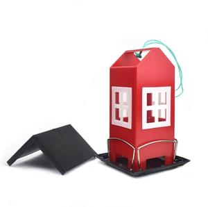 Mangiatoia per <span class=keywords><strong>Uccelli</strong></span> Selvatici da Appendere con Vassoio Porta Semi, Stazione di Alimentazione per <span class=keywords><strong>Uccelli</strong></span> da Giardino, Mangiatoia Decorativa per <span class=keywords><strong>Uccelli</strong></span> con Vassoio Porta Semi - Product Image 6