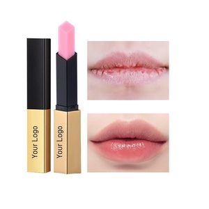 Bálsamo <span class=keywords><strong>labial</strong></span> orgánico a base de hierbas hidratante de larga duración con logotipo personalizado <span class=keywords><strong>sin</strong></span> fragancia para labios sensibles y secos - Product Image 1