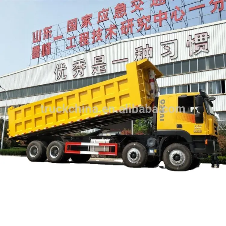 चीन योग्य Shangqi होंग्यान Genlyon 12 पहियों डम्पर टिपर ट्रक