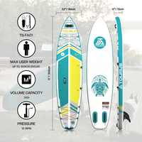 TOURUS Nouveau 11' Planche à pagaie pliable Planche de surf pliable Planche à pagaie pliable Usine