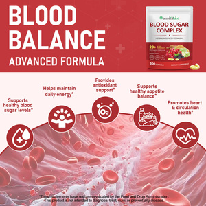 Acentiallabs Complejo de Glucosa en Sangre en Cápsulas Blandas con Canela, Melón Amargo, Hoja de Morera y Berberina para la Salud Metabólica General - Product Image 3
