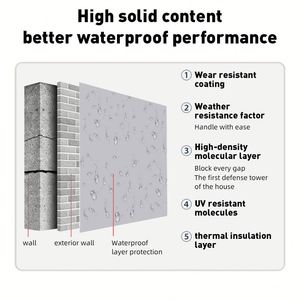 OEM ODM JS Cemento y Concreto para Sótanos y Baños, Material Impermeabilizante para Paredes y Otros Recubrimientos, Pintura Impermeabilizante - Product Image 6
