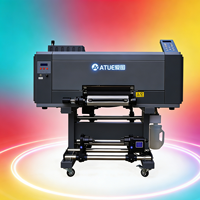 Mesin Printer Transfer Stiker Film UV DTF A3, Printer Inkjet Stiker UV DTF A3