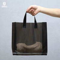 Sacs en plastique personnalisés de 20 couleurs, sac à main en plastique transparent, sac de shopping en plastique, emballage pour vêtements, chaussures, cadeaux