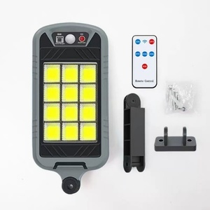 Lampada Stradale <span class=keywords><strong>a</strong></span> Sensore <span class=keywords><strong>Solare</strong></span>, Illuminazione LED Integrata Impermeabile per Esterni, Lampada da Parete per Cortile - Product Image 2