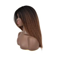 Perruque afro synthétique pas cher résistant à la chaleur Faux Locs Transparent Elastique Mesh Cap Kinky Twist Big Afro Perruques pour les femmes