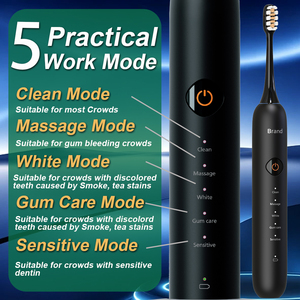 <span class=keywords><strong>Cepillo</strong></span> de Dientes Eléctrico Recargable Sónico a Prueba de Agua, Productos de Cuidado Bucal, Serie <span class=keywords><strong>iOS</strong></span> 10, <span class=keywords><strong>Cepillo</strong></span> Dental Eléctrico, Superventas 2026 - Product Image 2