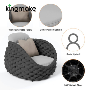 Tốt Nhất Bán Nhôm Ngoài Trời Phòng Chờ Wicker Cắt Patio <span class=keywords><strong>Sofa</strong></span> <span class=keywords><strong>Set</strong></span> Với Đệm Vườn <span class=keywords><strong>Sofa</strong></span> Mây Đồ Nội Thất - Product Image 4