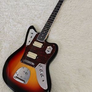<span class=keywords><strong>Guitarra</strong></span> Eléctrica <span class=keywords><strong>Jazzmaster</strong></span> Tobacco, Cuerpo de Caoba, Pastillas H-H, Acabado Pulido, Piezas Cromadas, Madera Sólida - Product Image 2