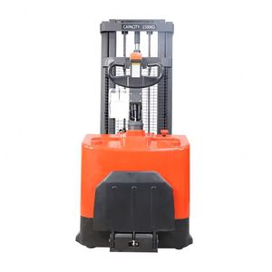 Hot Sale 3m 3.5m 4m 4.5m 5m Triplex Mast Electric Forklift 1.5 Ton 2 Ton Walkie Electric Pallet Stacker Trucks - Product Image 3