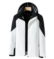 Veste de ski personnalisée coupe-vent respirante pour hommes et femmes Vêtements de ski de neige