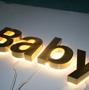 Panneau acrylique fabriqué à Led lettres d'amour fabricants signe de maison nom de magasin électrique lettre époxy - Product Image 5