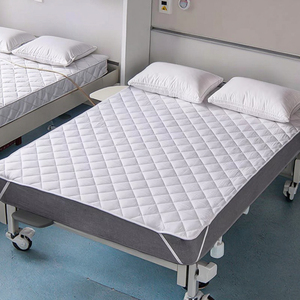 Otel ve hastane kullanımı için su geçirmez fermuarlı yatak koruyucu pamuk yatak örtüsü yıkanabilir gömme ped - Product Image 3