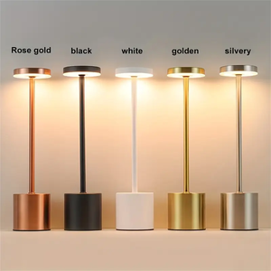 Lampes de table contemporaines modernes sans fil pour chevet et salle à manger, à piles - Product Image 1