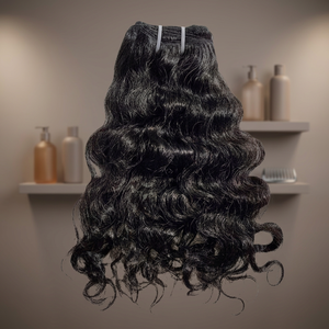 Cheveux Indiens Vierge Remy Bruts pour Perruques Bouclées Ondulées, Double Trame Faite à la Machine, 100 Grammes, Marque VGP, Vente en Gros - Product Image 3