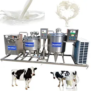 Dairy Machinery 100/200/300/500L Small Scale Pasteurization Milk Production Line Industrial Yogurt Making Machine