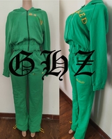 Conjunto de Dos Piezas de Invierno Y2K para Mujer, Sudadera con Capucha y Logotipo Personalizado, Chaqueta con Cierre, Pantalones Deportivos Ajustados, Combinación Multicolor