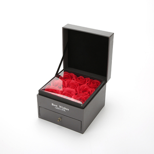 small gift set drawer design rigid cardboard paper candle packaging boxes with custom logo