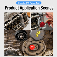 Kit de Herramientas de Sincronización del Motor para Porsche 911 Boxster 986 996 997, Bloqueo del Árbol de Levas, Herramienta de Instalación de Pasadores de Pistón, Herramientas Automotrices