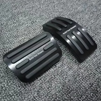 Couvre-pédales d'accélérateur et de frein en alliage d'aluminium sur mesure pour BYD Fangchengbao Leopard 5, antidérapant, accessoires intérieurs de voiture