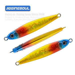 JIGGINGSOUL RTS27B-JS28g/45g/60g/80g-giappone ologramma micro jig mini jig Casting jig pesca Jig esca per gigante - Product Image 1