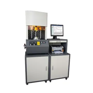 Equipo de prueba de viscosímetro Mooney de goma de laboratorio, máquina de medidor de viscosidad controlada por pantalla táctil de laboratorio